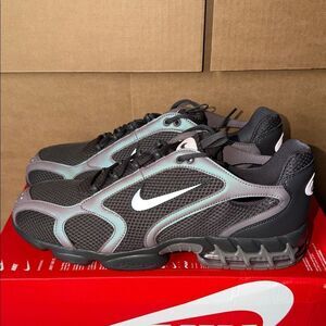 Nike Air Zoom Spiridon Cage 2 Metallic Silver Ash HV6929-299 Men’s Size 14
